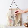 Bolsa de Malla para Almacenamiento de Verduras de Cocina Trapezoidal Multiusos Creativa Bolsa Colgante de Frutas para Pared Bolsa Colgable para Almacenamiento de Cebolla y Ajo