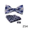 Corbata formal de negocios para hombre pañuelo de bolsillo traje banquete traje de boda accesorios lazo cuello flor fábrica mayoreo