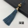 Fábrica Borla para Cabeza de Cortina China Jade Imitación Bola Colgante Pequeña Camino de Mesa Cuentas Pico Colgante Almohada Cojín de Sofá Colgante
