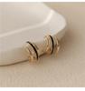 Aretes Simples de Estilo Coreano de Moda para Mujer 2021 Nuevo Estilo Elegantes Nicho Personalidad Lujo Ligero Sentido de Alta Gama ins Aretes de Argolla de Moda