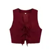 Chaqueta chaleco de mujer marca Z AliExpress, moderna casual estilo europeo y americano, pantalones rectos populares, chaleco negro transfronterizo