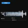 Seringas Descartáveis, Seringas Veterinárias 1-60ml com Escala, Seringas de Plástico Esterilizadas, Seringas Sem Agulha Atacado