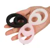 Anel de Bloqueio com Rosto Sorridente de Duplo Furo para Homens, Anel de Restrição Dupla para Pênis, Anel de Retardo Físico, Produtos para Adultos