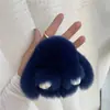 Pingente de chaveiro de carro de alta qualidade feminino Coreia do Sul criativo fofo celebridade da internet ins boneca de pelúcia coelho pingente de mochila escolar