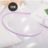 Libro Rojo Pequeño Hecho a Mano DIY Barra Retorcida 5 mm Color Caramelo Cubierta Metálica Cabeza de Tela Aro Aro para el Cabello Fino Aro para el Cabello al por Mayor
