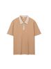 Overol polo con cremallera en solapa logotipo personalizado impreso catering corporativo camisa cultural camiseta de manga corta ropa de trabajo hecha a medida