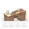 Escritorio de Oficina con Cerradura, Escritorio de Computadora para el Hogar, Mesa de Escritorio Simple, Mesa de Trabajo con Cajón, Escritorio, Combinación de Escritorio y Silla para Personal