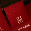 Nuevos Sobres Rojos de Boda, Sobres Rojos de Compromiso, Sobres Rojos con Palabras Felices, Paquetes Rojos para Regalos de Agradecimiento, Bolsas de Regalo para Recién Casados, Sobres Rojos para Dinero, Sobres Rojos para Bloquear la Puerta