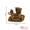 Adorno Kirin Vintage, Kirin Ofreciendo Tesoros, Pieza Decorativa Pequeña para Entrada del Hogar, Oficina, Tienda, Escritorio, Bestia Auspiciosa Kirin