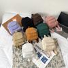 Mochila de veludo cotelê, mochila escolar de veludo cotelê 2022, nova bolsa feminina, estilo coreano, simples, casual, pequena, mochila feminina macia