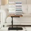 Mesa Auxiliar Ajustable Transfronteriza, Mesa Lateral para Sofá, Gabinete Lateral, Mesa de Café Pequeña, Mesa Pequeña para Sala de Estar, Gabinete Lateral, Mesita de Noche, Estante de Almacenamiento