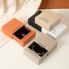 Venta al por mayor de fábrica Caja de regalo con cajón caja de cerámica de piedra caja negra y blanca granular caja de joyería para uñas cajón de suspensión pe caja de joyería