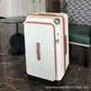 Nova Mala de Abertura Lateral Expansível Grande Capacidade 36 polegadas Bagagem Multifuncional 20 Rodinhas de Mão para Homens e Mulheres