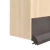 Tira Selladora sin Medición para Puertas y Ventanas, Tope de Puerta para Marco de Puerta, Sello a Prueba de Viento, Polvo e Insectos para Hueco Inferior de Puerta, Tira Selladora Aislante de Sonido