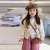 Conjunto Otoñal para Niñas Weimu Nuevo Elegante Dibujos Animados Dopamina Ropa de Otoño/Invierno para Niños Ropa de Bebé Clase A