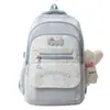 Mochilas Escolares de Aspecto Elegante en Colores Contrastantes para Mujeres, Mochilas de Viaje de Gran Capacidad para Secundaria y Preparatoria, Almacenamiento Multicapa, Mochilas Ligeras para Estudiantes