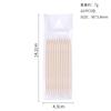 Ferramentas de nail art atacado palito de laranjeira palito de madeira empurrador de cutícula 11,4 cm palito de madeira de dupla face palito de unha 100 palito de broca de ponto