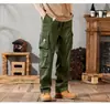 Pantalones de trabajo funcionales negros para hombre, primavera/otoño 2026, marca de moda, pantalones largos casuales de pierna recta suelta de pierna ancha, estilo americano, talla grande
