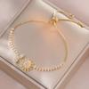 Colar feminino japonês-coreano transfronteiriço girassol nova chegada diamante incrustado girassol ins anel rotativo clavícula corrente jóias