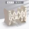 Soporte Retráctil para Libros con Portalápices Estantería de Escritorio Estante Plegable para Almacenamiento de Libros Bisel Estantería Simple y Normcore