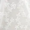 Novo Tecido de Algodão Tridimensional com Flores Pequenas Bordadas Estilo Pastoral Flores Flutuantes Bordadas para Roupa Jaqueta Vestido