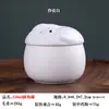 Pote Rústico Gato Garra Retro Pote Selado de Cerâmica Animal de Estimação Fofo Pote de Armazenamento à Prova de Umidade Pote de Chá com Pegada de Pata Frasco Pequeno para Pó de Fragrância Armazém de Chá