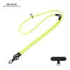 Cordón para Teléfono Móvil Tres en Uno, Largo Cruzado, Cuerda Desmontable para Teléfono Móvil, Cadena Tejida Fuerte para Colgar en el Cuello del Teléfono Móvil, Personalizado