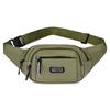 Nova bolsa de cintura à prova d'água, masculina e feminina, multifuncional, grande capacidade, bolsa de peito, trabalho, casual, esportiva, resistente ao desgaste, caixa registradora, carteira para celular