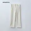Ropa para Hombre Apo Pantalones de Lana para Hombre para Otoño e Invierno, Forrados de Polar, Engrosados, Pierna Recta Suelta, Versátiles, Caída Suave, Resistentes a las Arrugas
