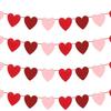 Bandera de amor para el Día de San Valentín, decoración para fiesta de boda, bandera de amor, decoración para fiesta en la sala de bodas, flor de amor