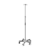 Suporte de Infusão em Aço Inoxidável, Espessado, Telescópico, Ajustável, Móvel, De Chão, Suporte de Gotejamento com Cinco Garras, Suporte para Garrafa, Exportação do Fabricante