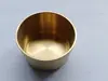 Plato de muestra para prueba de penetración de semi-asfalto, Recipiente de muestra, Recipiente de cobre, Copa penetrométrica de cobre