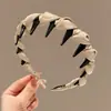 Nueva diadema de alta gama 2026, peine para el cabello estilo Maillard para peinar y arreglar los cabellos sueltos, accesorio para el cabello de uso diario estilo coreano para usar al aire libre
