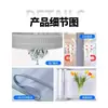 Venta Directa de Fábrica Cortina de Puerta Plegable, Cortina de Puerta Plegable Transparente de PVC sin Riel, Riel Deslizante de Aleación de Aluminio, Cortina Específica para Tienda