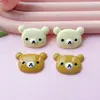 Faixa de Cabelo Rilakkuma Doce e Fofa Corda de Cabelo Presilha para Franja Acessórios de Resina Cola de Creme Material para Sapato com Furo DIY Venda por Atacado