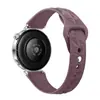 Adequado para Pulseira de Relógio Huawei Gt3/4/5/Gt6 Silicone de Cor Única Cintura Fina Silicone de Cristal de Gelo Pulseira de Relógio 18mm