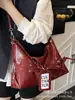 Bolso de Gran Capacidad para Mujer Verano 2025 Nuevo Diseño Nicho Casual Combinable Bolso de Hombro Sobaco Tote para Viaje