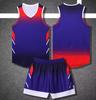 Fábrica Direta lote 2023 novo hengleda V-neck gradiente cor uniforme de basquete americano terno impressão treinamento acampamento uniforme