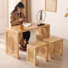 Nueva Mesa de Estudios Nacionales Chinos Mesa Antigua de Madera Maciza Clase de Entrenamiento Escritorio de Estudiante Ir Ceremonia del Té Mesa de Caligrafía y Pintura