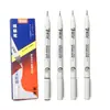 Bolígrafo de Punta Fina Boratu 0.5mm Específico para Exámenes Estudiantiles Secado Rápido Negro Flujo Continuo de Tinta Transfronterizo Bolígrafo para Contornear de Gran Capacidad