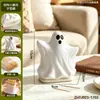 Paliteiro Fantasma de Terror, Pote Criativo para Armazenamento, Ornamento Decorativo de Mesa, Caixa de Fio Dental e Cotonetes de Alto Valor