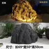 Piedra Translúcida Árbol de Abedul Simulado Bambú Translúcido Pila de Fuego Decoración de Hotel Cafetería Artefacto de Paisajismo Piedra Translúcida de Lujo