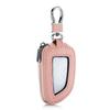 Estuche para llave de coche con techo corredizo para hombre, versión universal, primera capa de piel de vaca, nuevo, comercio exterior, cuero genuino, estuche para llave de coche para mujer