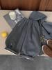 Traje de Terciopelo para Niños Invierno Nuevo Estilo con Capucha Estampado de Dibujos Animados para Niños Conjunto de Dos Piezas Casual y Moderno para Otoño e Invierno