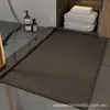 Tapete de Chão para Banheiro, Tapete Absorvente Antiderrapante, Secagem Rápida, Tapete Macio Antiderrapante para Porta de Banheiro e Vaso Sanitário, Tapete à Prova de Som para Esportes Fitness