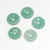Pedra Natural Cristal Ágata Separador Fivela da Paz Pingente DIY Acessórios para Pulseira Colar Acessórios de Joias Rosca