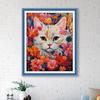 Linha de ponto cruz NKF bordado série animal gato pacote de material de bordado DIY decoração de sala de estar lote de fabricante
