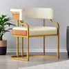 Silla de Comedor, Silla Sofá de Lujo Ligero de Gama Alta, Mesa y Sillas para Recepción y Negociación, Silla de Moda para Salón de Uñas, Silla para Tocador de Casa