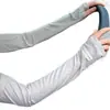 Mangas de Hielo para Protección Solar de Verano para Hombres y Mujeres, Mangas de Seda de Hielo, Guantes Transpirables Anti-UV, Mangas para Brazos para Ciclismo y Conducir, Mangas para Mujeres