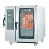 Horno Eléctrico de Aire Caliente con Circulación para Asar Patos, Caja Eléctrica para Hornear de Gran Capacidad de 8 Capas, Equipo Integrado Comercial Multifuncional de Vapor y Horneado
